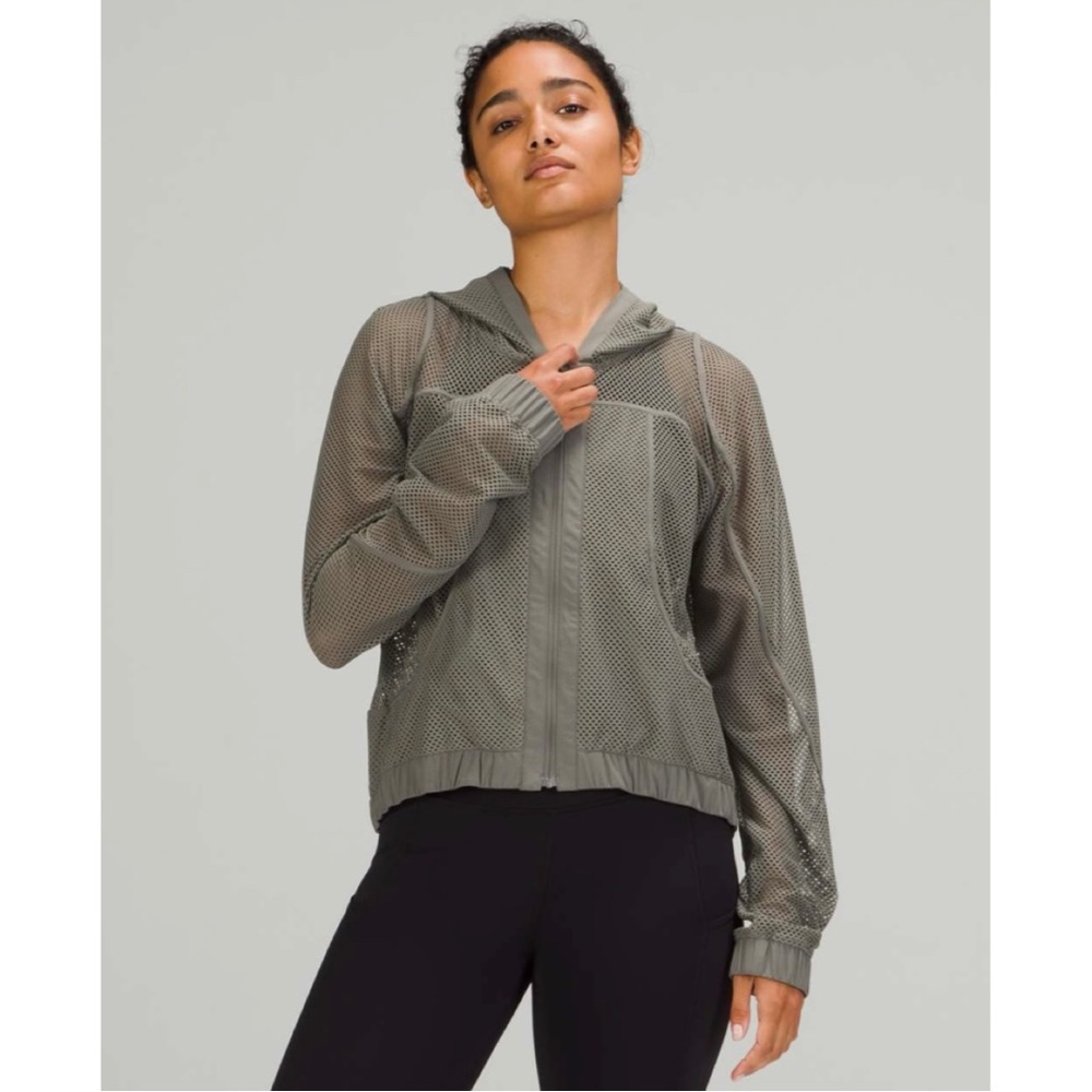 Lululemon Relaxed Fit Mesh Jacket NWT